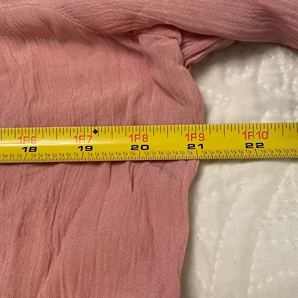 🌺NWT BANDOLINO Tunic Lightweight Ombré Pullover Top Convertible Sleeves Shirt - Picture 7 of 12